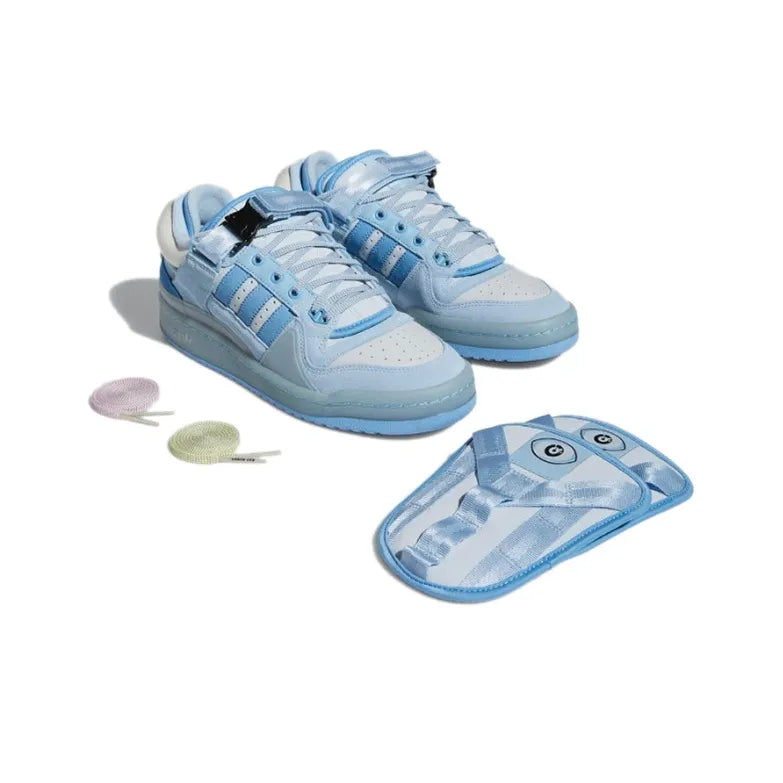 BAD BUNNY X ADIDAS FORUM BUCKLE LOW 'BLUE TINT'