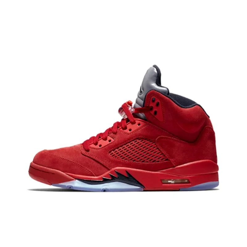 JORDAN 5 RETRO RED SUEDE