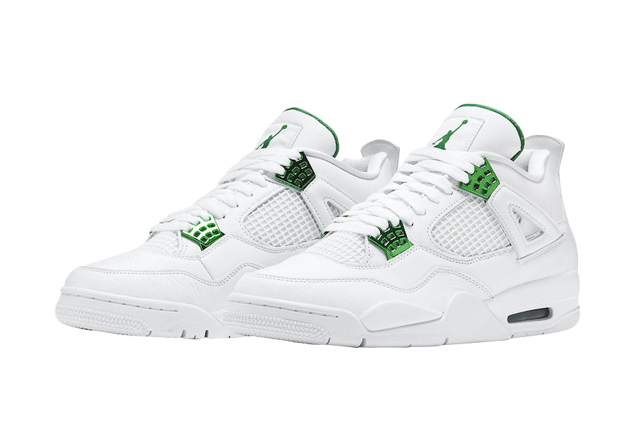 Air Jordan 4 Metallic Green